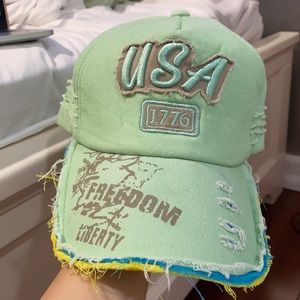 DISTRESSED HAT